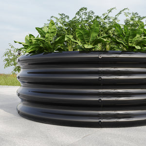 34" Tall Round Raised Garden Bed