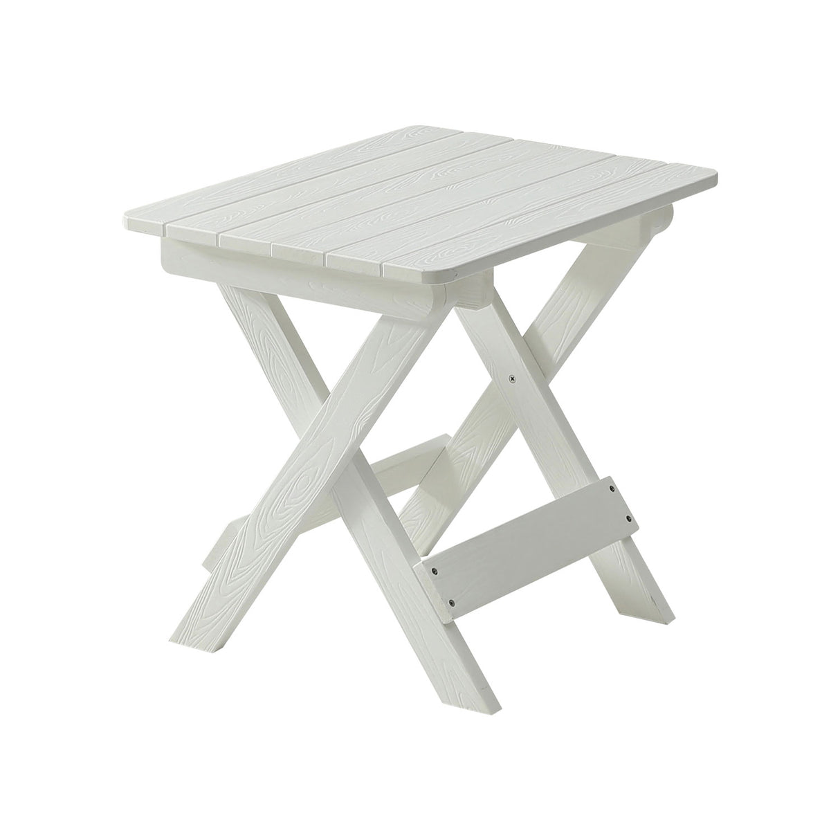 HIPS Foldable Small Table and Chair Set with 2 Chairs and Rectangular Table