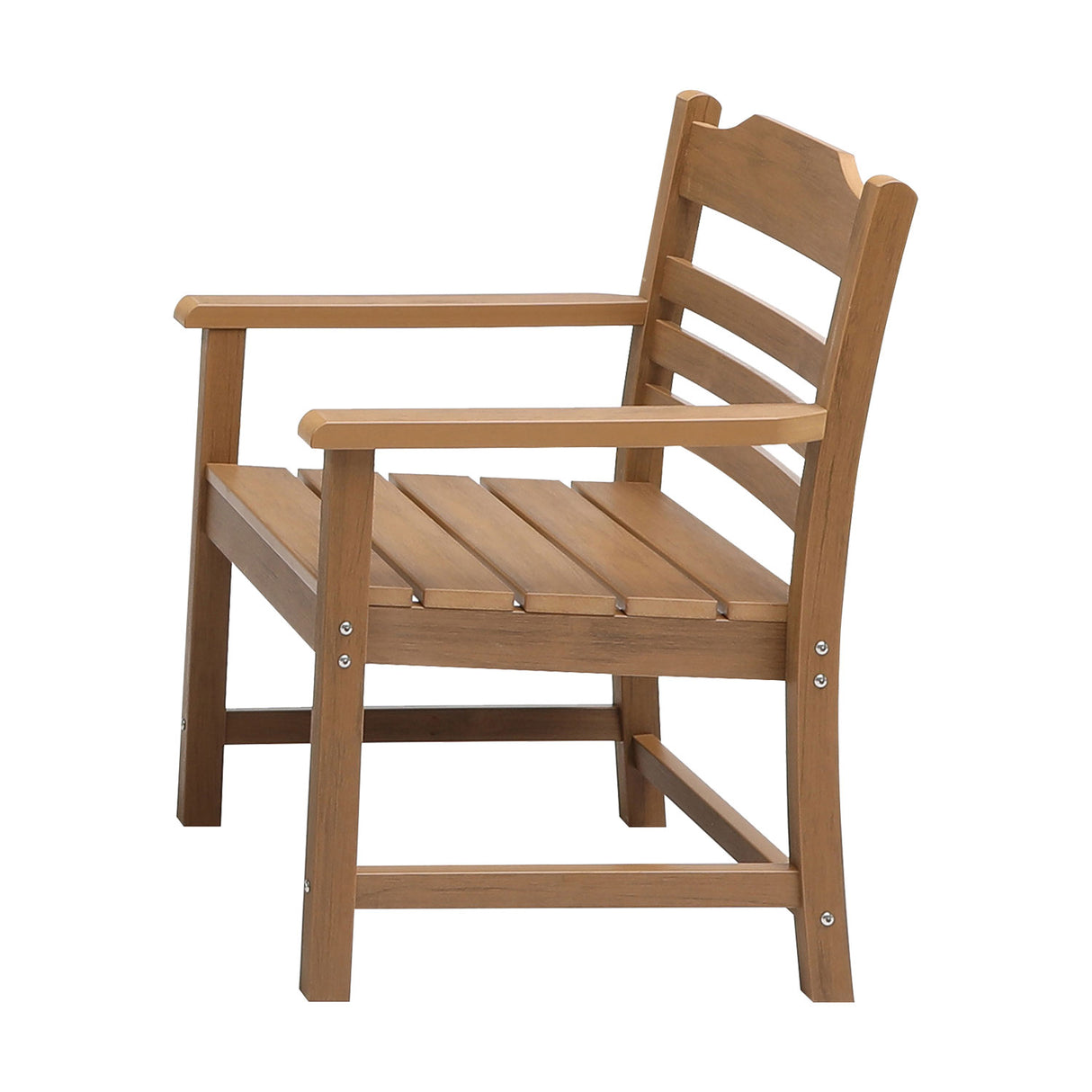 Patio Dining Chair with Armset Set of 2 - HIPS Material