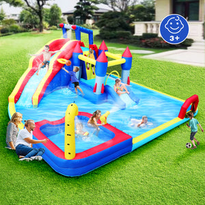 10 in1 Inflatable Slide Water Park and Bouncing House
