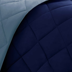 Twin/Twin XL 3M Scotchgard Diamond Quilting Reversible Down Alternative Comforter Set