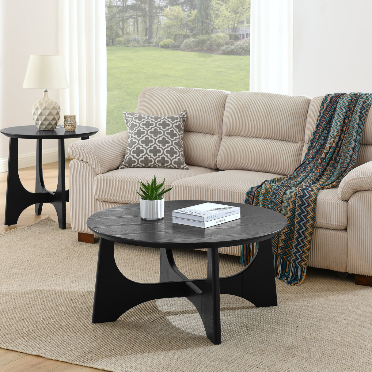 25" Round End Table