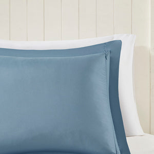 Twin/Twin XL 3M Scotchgard Diamond Quilting Reversible Down Alternative Comforter Set