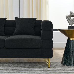 Plush Cloud-Shaped Sofa Set
