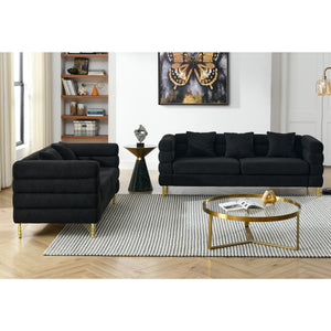 Plush Cloud-Shaped Sofa Set
