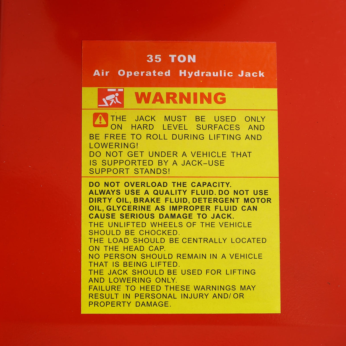 35 Ton Hydraulic Floor Jack Air-Operated Axle Bottle Jack with Extension Saddle Set