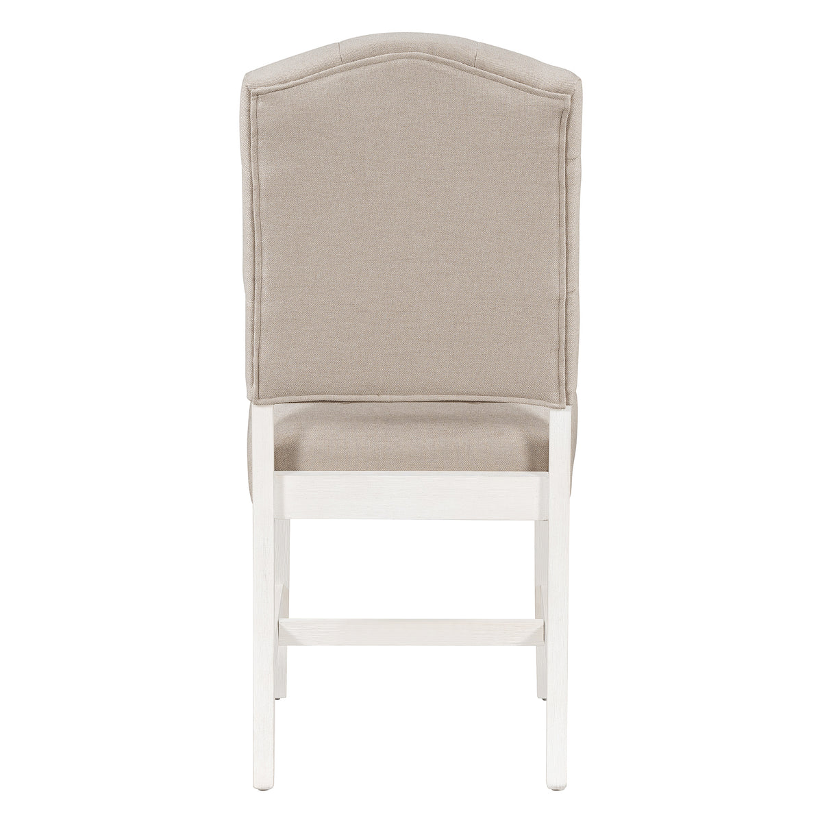 TREXM Retro Style Dining Chair Set with 4 Upholstered Chairs