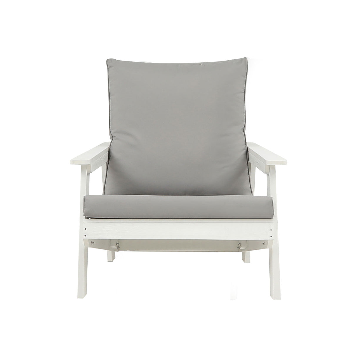 HIPS All-Weather Outdoor Single Sofa With Cushion