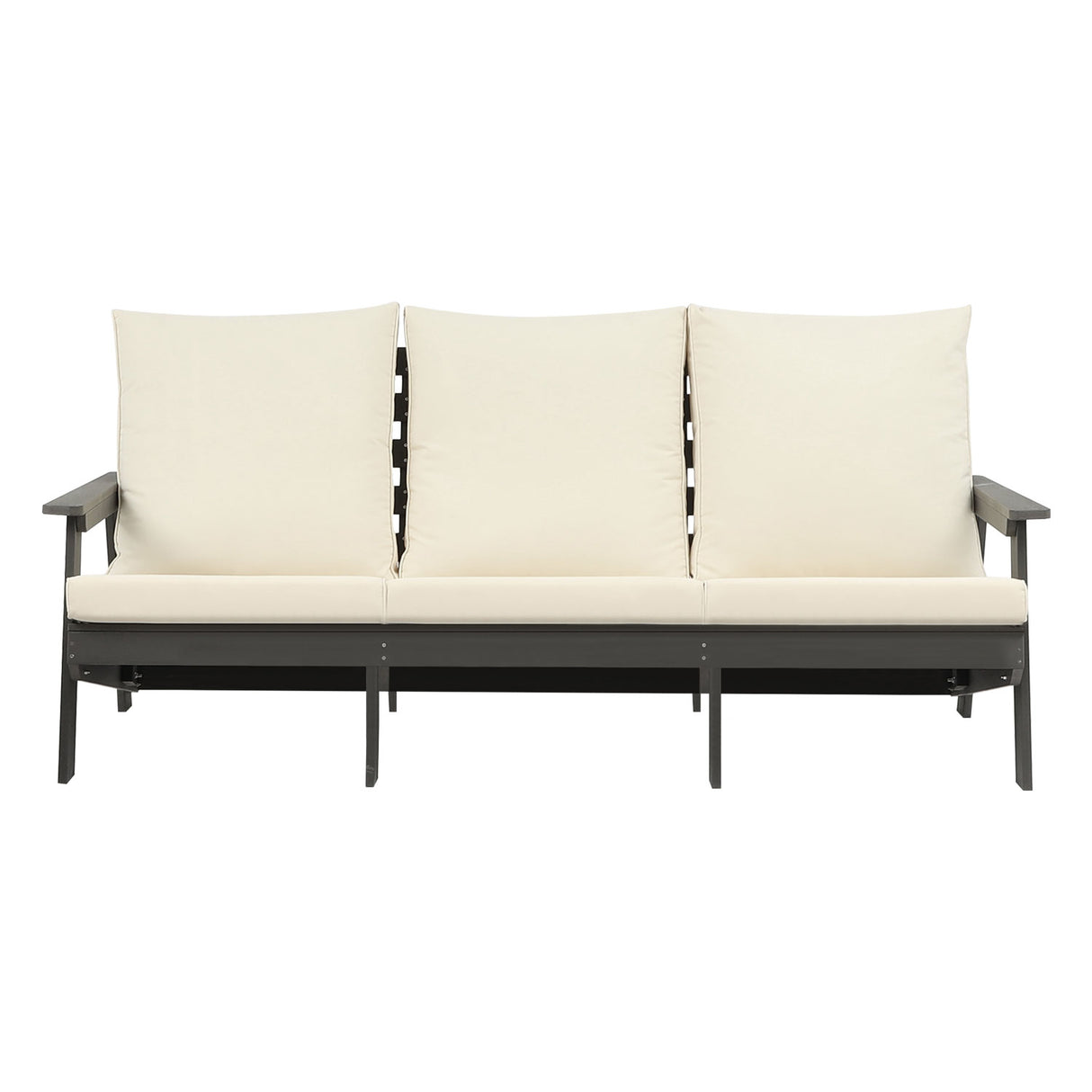 HIPS 3 Seater Outdoor Garden Sofa with Cushion