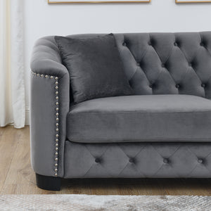 Velvet Chelsfield Sofa Set