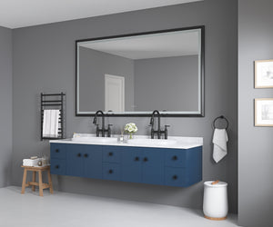 Oversized Rectangular Bathroom Mirror