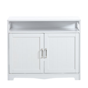 Litter Box Enclosure - Cat Litter Box Furniture with Hidden Plug