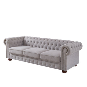 Chesterfield Sofa in Fabric