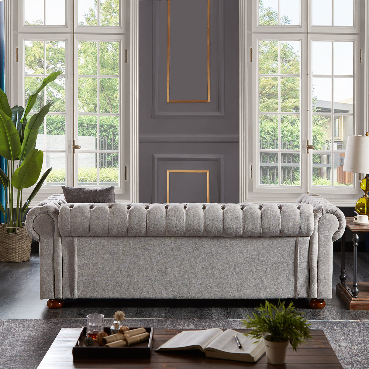 Chesterfield Sofa in Fabric