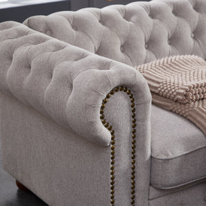 Chesterfield Sofa in Fabric