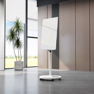 Removable Adjustable Height Tempered Glass Whiteboard