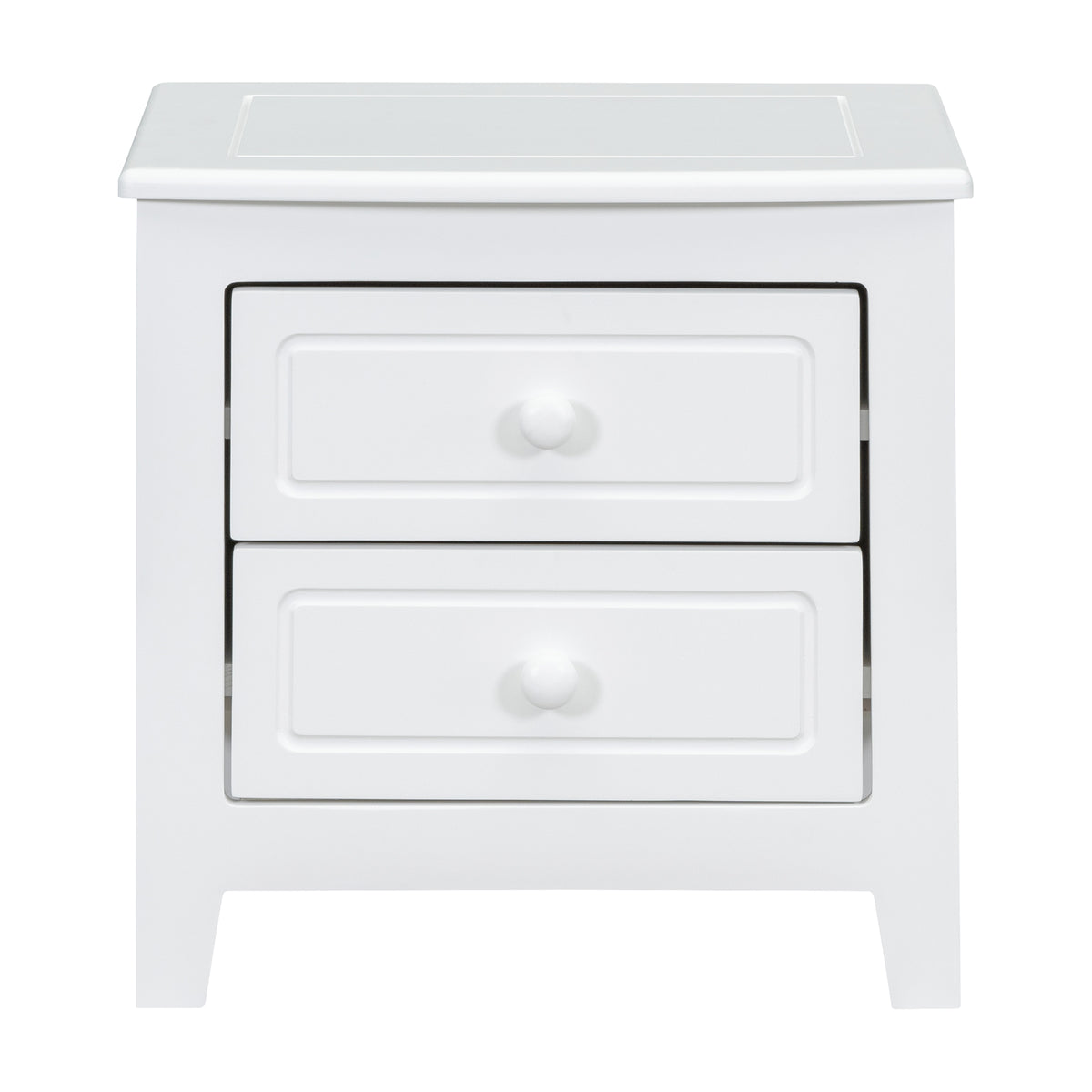 2-Drawer Nightstand for Bedroom