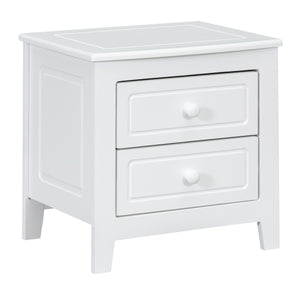 2-Drawer Nightstand for Bedroom