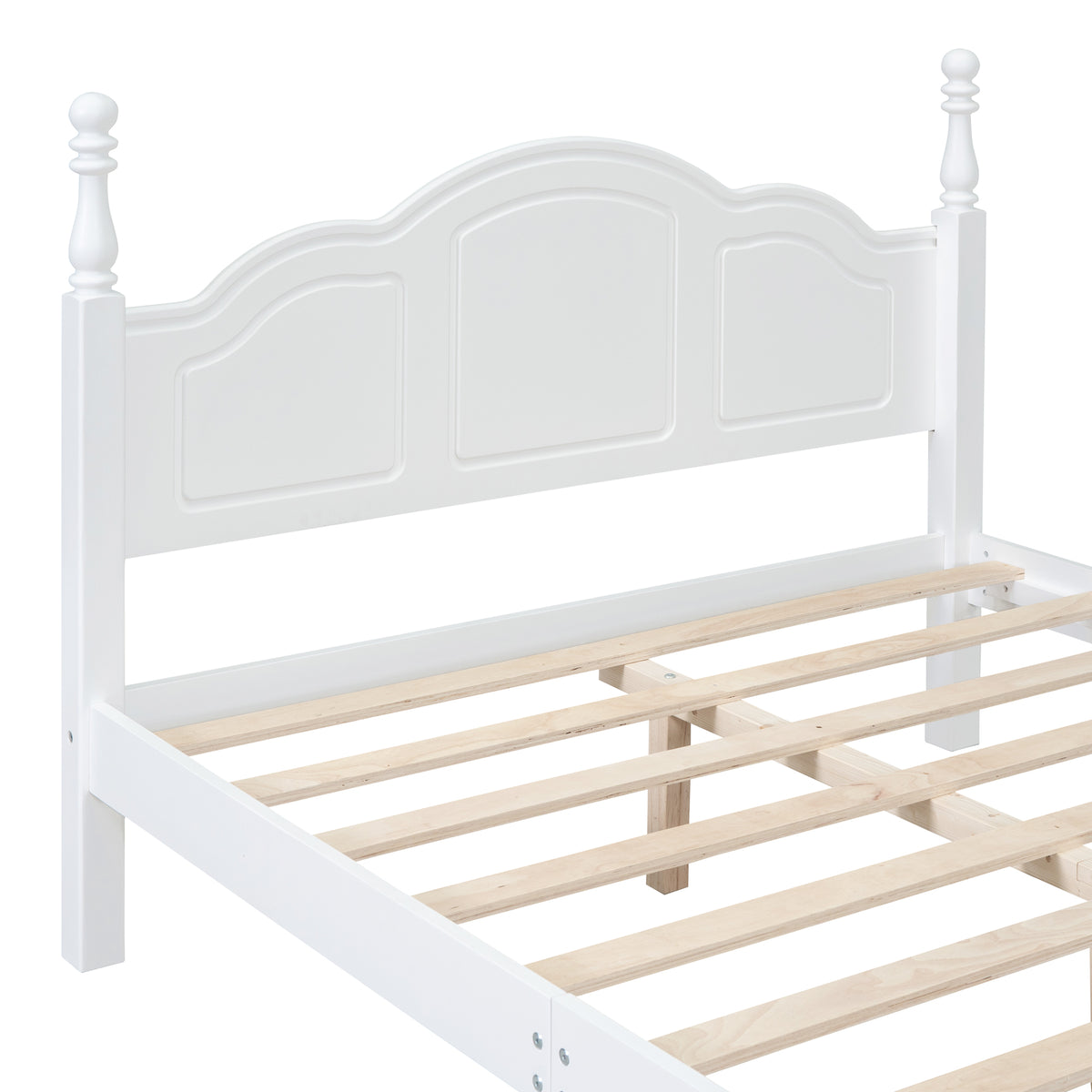 Full Size Wood Platform Bed Frame