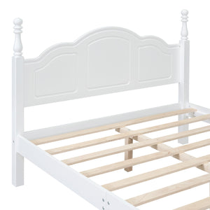 Full Size Wood Platform Bed Frame