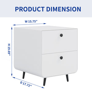 Modern Night Stand Storage Cabinet for Living Room Bedroom