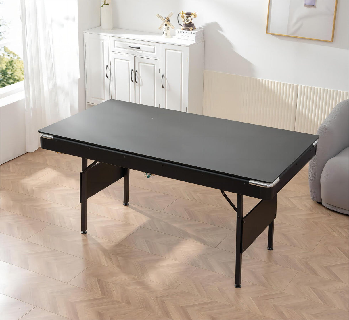 3 in 1 Multi Game Table - Pool, Tennis, and Billiard