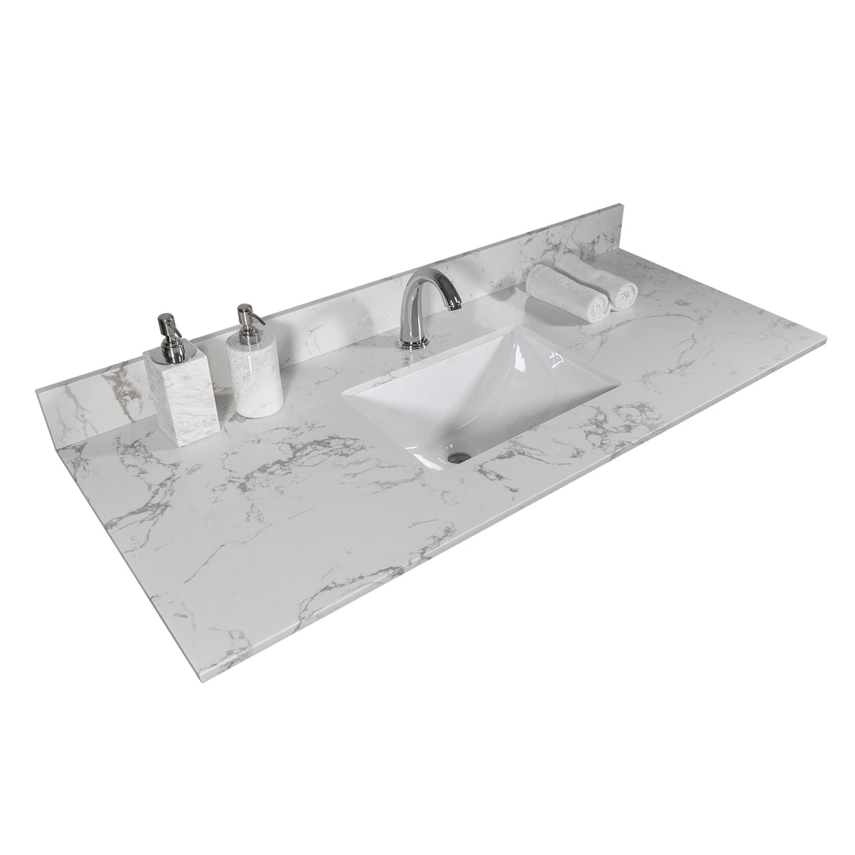 Montary 43x22 Inch Bathroom Stone Vanity Top