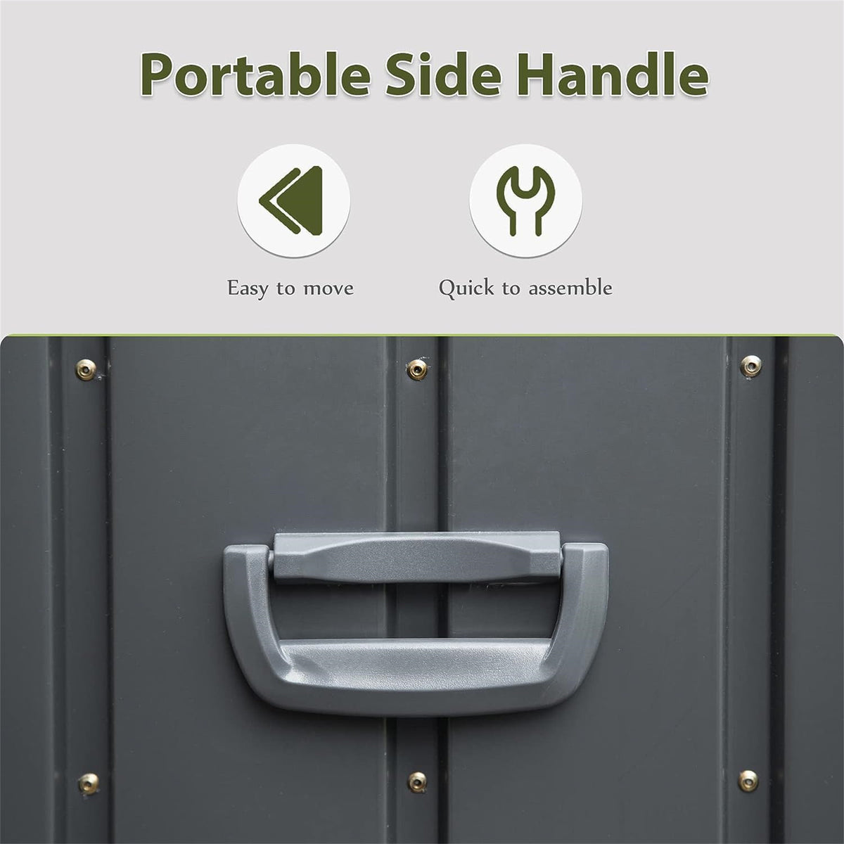 150 Gallon Outdoor Storage Deck Box - Waterproof and Lockable
