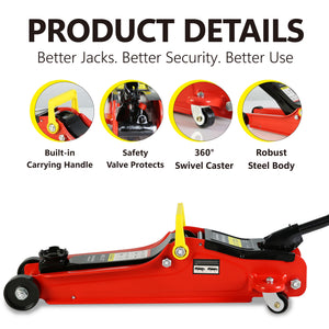 2 Ton Low Profile Floor Jack