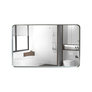 40x30 Inch Brushed Bathroom Mirror