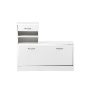 Combination Model Gate Cabinet with Shoe Cabinet & Hang Shelf
