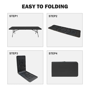 8ft Folding Table