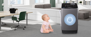 Portable Washing Machine with Imbalance Adjustment
