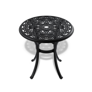 5-Piece Cast Aluminum Patio Furniture Set with Cushions