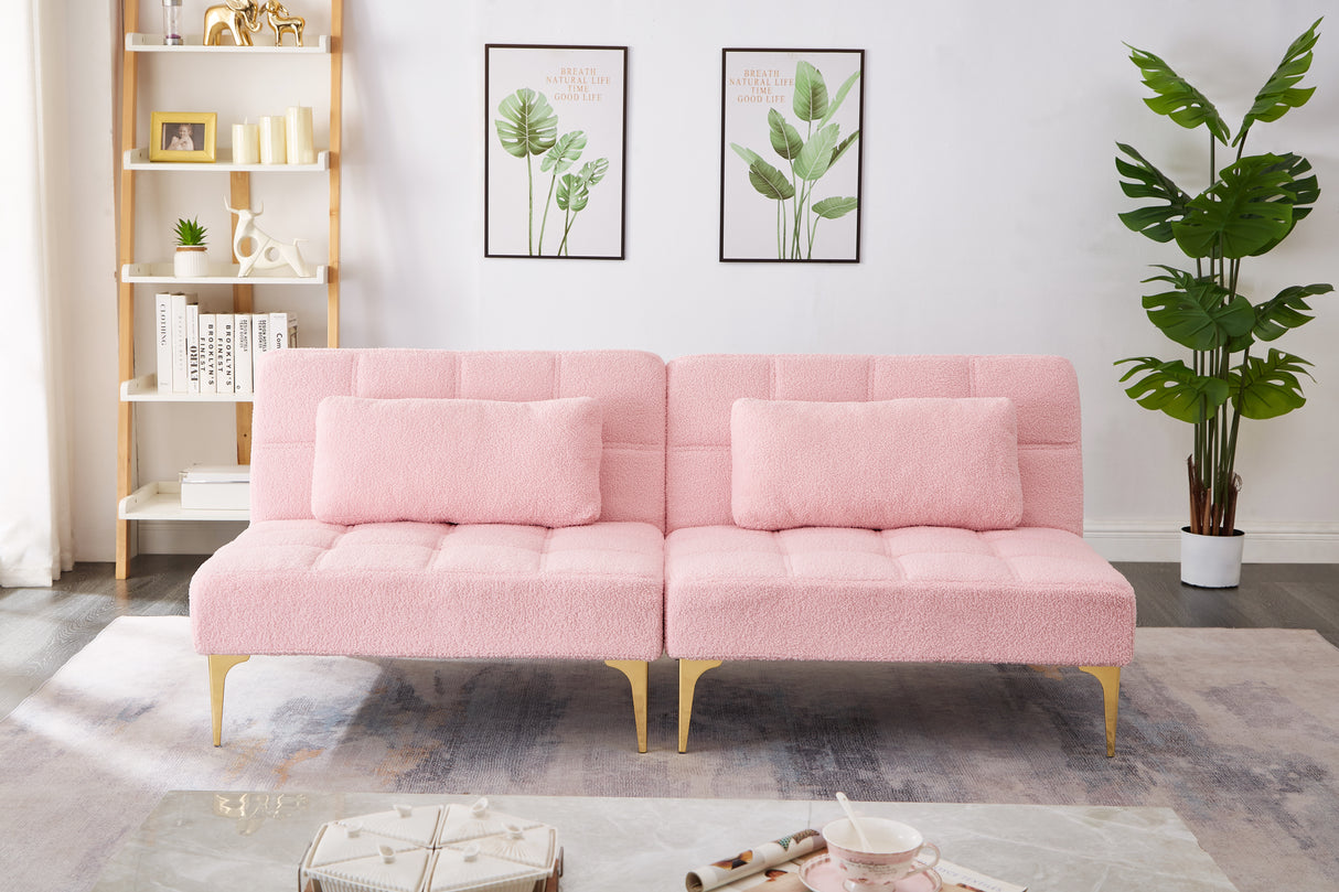 71" Convertible Sofa Bed Futon