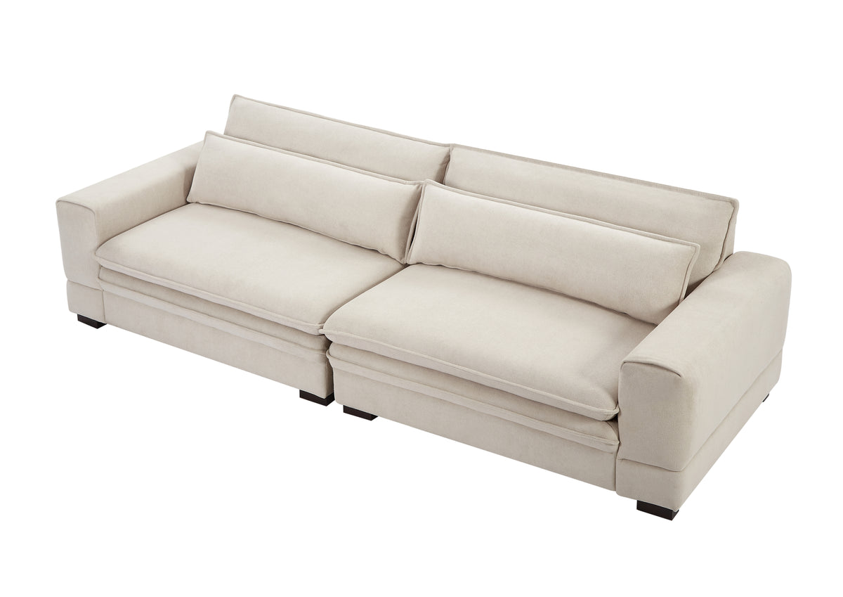 Mid-Century Sofa Couch Modern Upholstered Couch