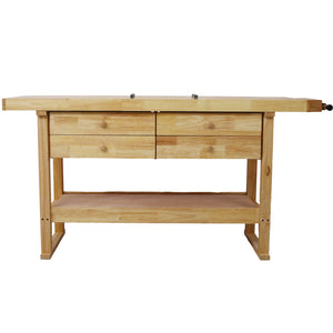 60in Workbench with 4 Drawers for Garage Workshop & Home