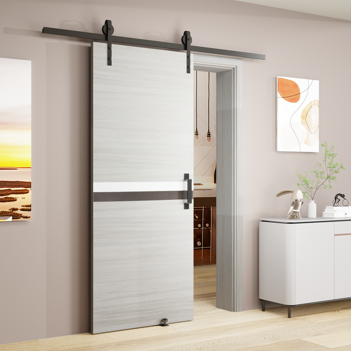 Crazy Elf Melamine Integrated Door Slab