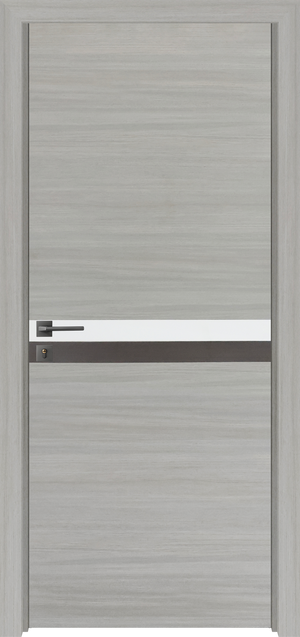 CRAZY ELF 24" x 80" Melamine Integrated Door Slab