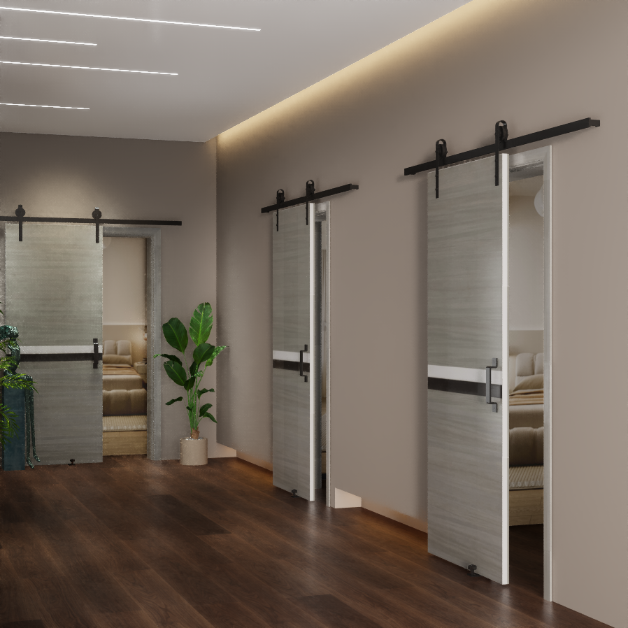 Crazy Elf Melamine Integrated Door Slab