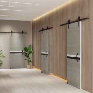 CRAZY ELF 28" x 84" Melamine Integrated Door Slab