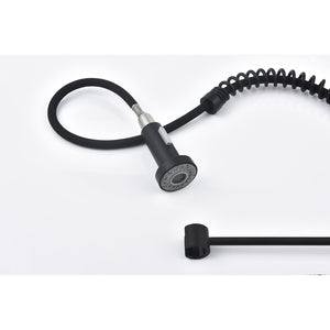 Pull Down Single Handle Spring Kitchen Faucet