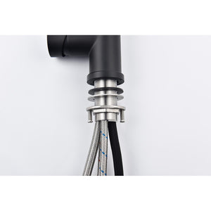 Pull Down Single Handle Spring Kitchen Faucet