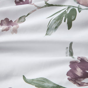 Queen Floral Comforter Set with Bed Sheets