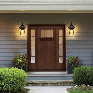 21" Outdoor Wall Lantern Light – Modern
