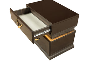 Modern Style 2-Drawer Nightstand Made with Wood