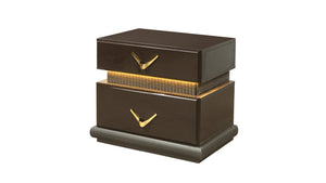 Modern Style 2-Drawer Nightstand Made with Wood