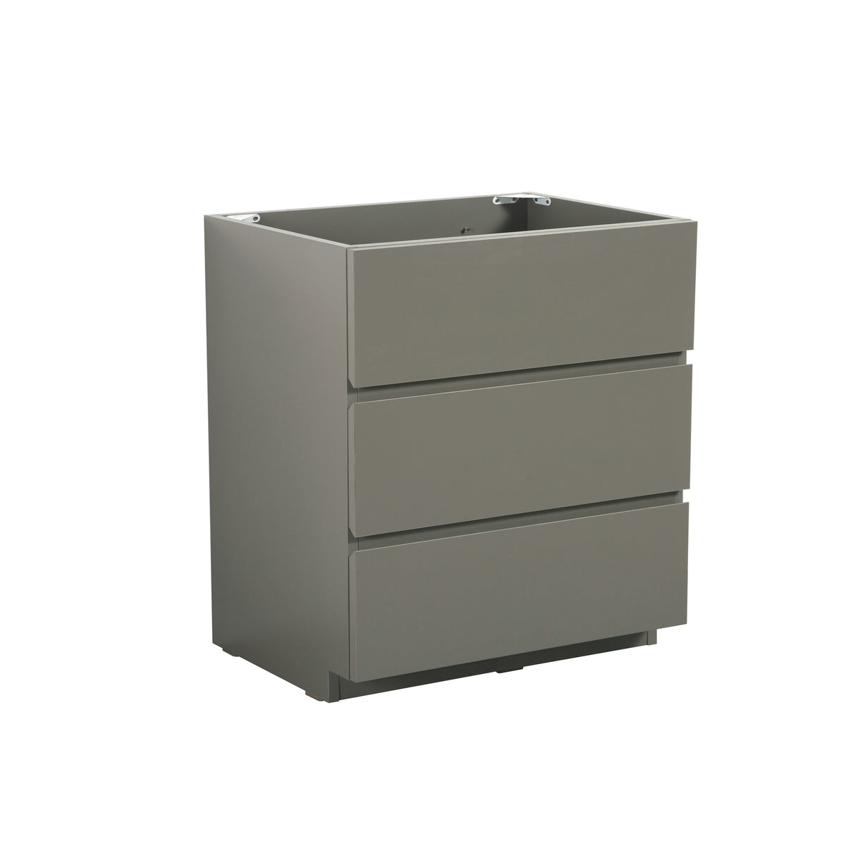 Alice 30F Floor Cabinet Vanity, 29.63-Inch, Gray, No Basin