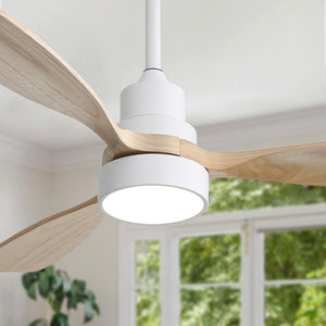 48 Inch Indoor Ceiling Fan with Light and Remote Control