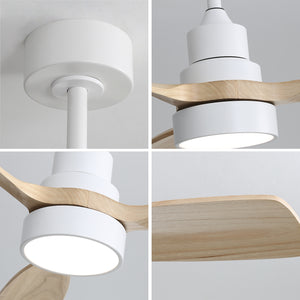 48 Inch Indoor Ceiling Fan with Light and Remote Control